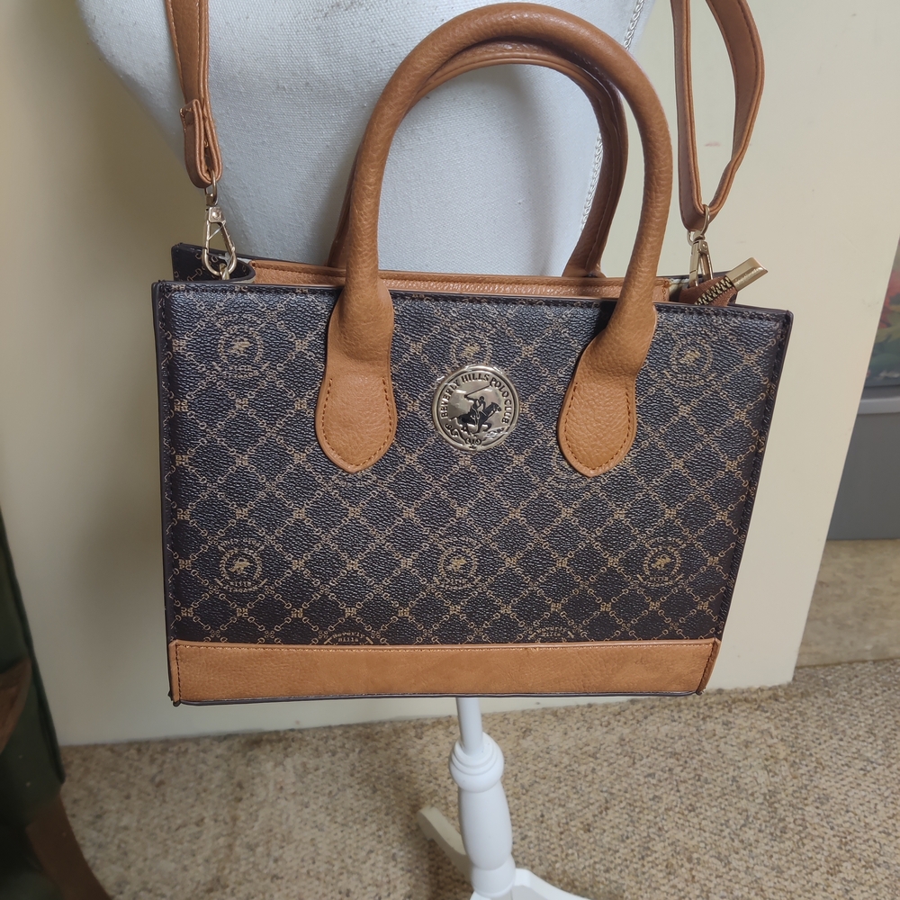 Beverly Hills Polo Club Crossbody Wrist Purse NWOT